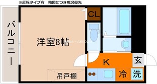 フラッティ梅小路の物件間取画像